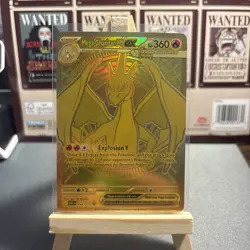 MEGA CHARIZARD Y EX 294/217 MEGA HYPER RARE ASCENDED HEROES POKEMON HOLO LP - Image 1