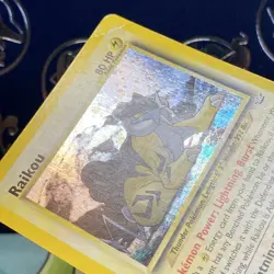 Raikou HOLO Neo Revelation Set (2001) Vintage Pokemon Card MP + - Image 5