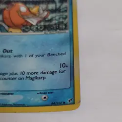 Pokemon TCG Magikarp Deoxys Stamped Reverse Holo English 2005 64/107 - Image 3