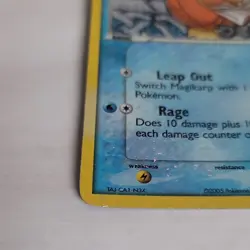 Pokemon TCG Magikarp Deoxys Stamped Reverse Holo English 2005 64/107 - Image 4