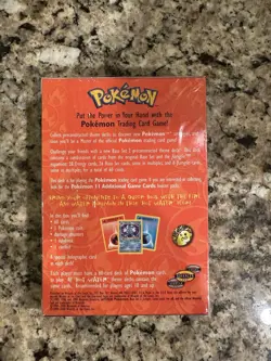 2000 Pokemon Hot Water Theme Deck - Pack of 60 Sealed Brand New 742818061551 - Image 3