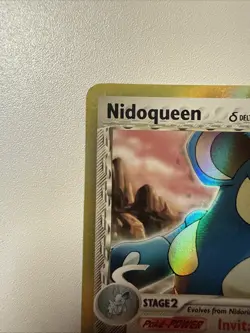 Pokemon Nidoqueen 7/101 EX Dragon Frontiers Delta Species Reverse Holo - Image 2