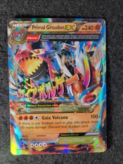 Pokemon - XY Primal Clash - Primal Groudon EX 86/160 - Image 1