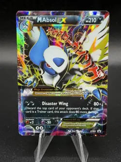 Pokemon Mega Absol EX Full Art Holo Promo XY63 XY Stage Mega DMG GM3 - Image 1