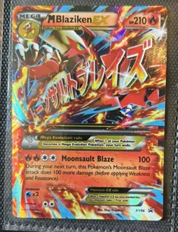 Pokemon TCG MBlaziken EX XY XY86 Holo Promo - Image 1