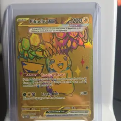 The Pokemon Company Pokemon TCG Pikachu ex Hyper Rare Holo SV 179/131 - Image 1