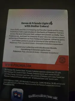 Pokemon Scarlet and Violet Prismatic Evolutions Booster Bundle (Factory Sealed) - Image 3