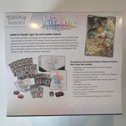 💥🔥⚡Pokemon TCG Scarlet & Violet Prismatic Evolutions Elite Trainer Box (ETB) - Image 2