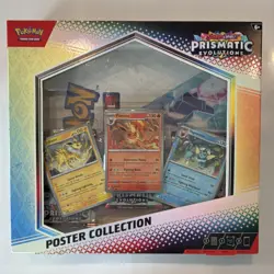 🔥💥⚡Brans new! Pokemon TCG Prismatic Evolutions Poster Collection - Image 1