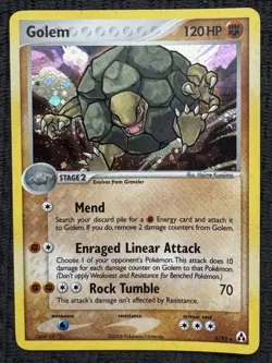 Pokemon - Golem 6/92 Legend Maker Holo - Image 1