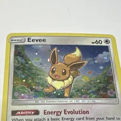 The Pokemon Company Eevee Sun & Moon 101a/149 Alt Art Promo Holo Basic 60 HP Eng - Image 2