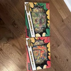 2 Pokemon TCG Ascended Heroes Mega ex Box Bundle Emboar Meganium New - Image 4