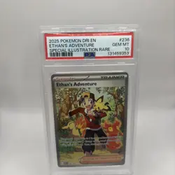 2025 Pokemon Ethan's Adventure 236/182 Special Illustration Rare DRI PSA 10 - Image 1