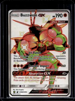 2019 Pokemon SM Hidden Fates Buzzwole GX Shiny Vault #SV68/SV94 - Image 1