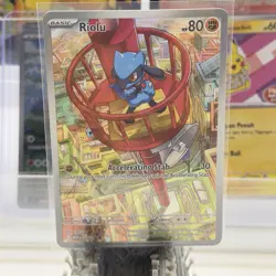 Riolu Promo ME 010 Full Art – Illustration Rare Style – NM Pokemon TCG - Image 1