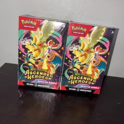 Pokemon Ascended Heroes Booster Bundle Lot of (2) Sealed Boxes - Image 1