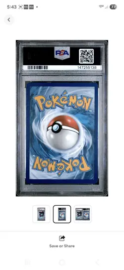 PSA 9 2025 POKEMON MEGA EVOLUTION 133 BULBASAUR STAMPED TOPPER PROMO - Image 2