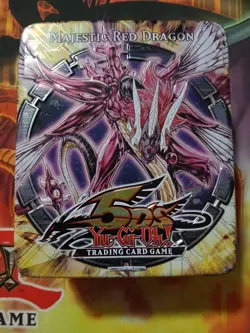 Yugioh 5d's Majestic Red Dragon Collector's Tin 2010 CT07 Empty - Image 1