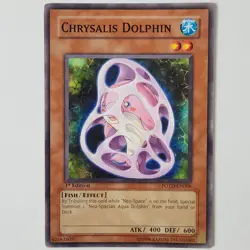 Chrysalis Dolphin - POTD-EN006 - LP - Common - 1st ed - Yugioh - Image 1