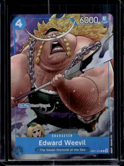 2025 One Piece Seven Warlords Edward Weevil Promo #eb01-023 - Image 1