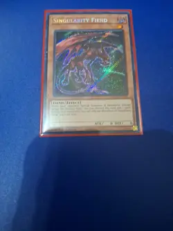 Yugioh! LP Singularity Fiend - MZTM-EN042 - Secret Rare - 1st Edition N.M / M - Image 2
