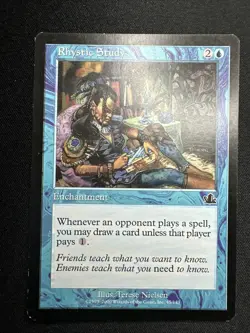 Rhystic Study Prophecy Regular 2000 Magic: The Gathering Card LP - Image 1