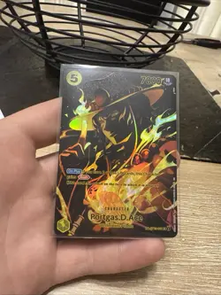 Portgas D. Ace Legacy of the Master One Piece Card SR/SP OP12 ST13-011 English - Image 1