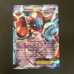 Pokemon Card Team Plasma Deoxys Ex Holo Full Art BW82 Promo Ultra Rare - Image 1