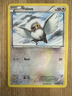 Pokemon Emerging Powers 80/98 Card Pidove Reverse Holo HP - Image 1