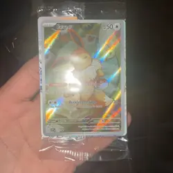 Eevee Promo Card SVP 173 Prismatic Evolutions ETB Pokemon TCG - SEALED *NEW* - Image 2
