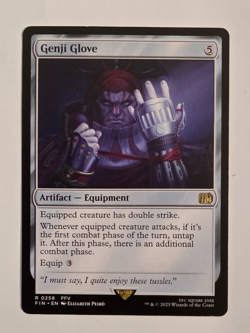 Genji Glove - R0258 Regular - Final Fantasy - Magic the Gathering - Image 1