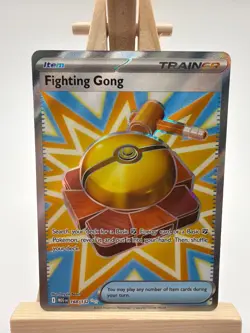 Fighting Gong 168/132 Ultra Rare Mega Evolution NM Pokemon Card - Image 1
