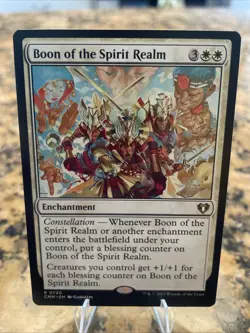 MTG Boon Of The Spirit Realm Commander Masters #720 - Image 1