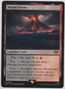 MTG Mount Doom Universes Beyond: The Lord of the Rings - Image 1