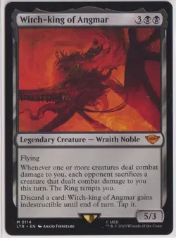 Mtg Witch-king of Angmar Universes Beyond: the Lord of the Rings: Tales of... - Image 1