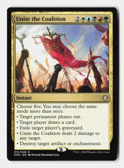 Unite the Coalition 15 Rare Commander: Dominaria United Magic: The Gathering NM - Image 1