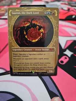 Sauron, the Dark Lord (Showcase) Universes Beyond: the Lord of the Rings NM - Image 1