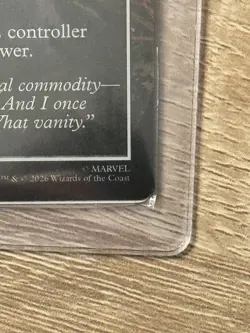 Magic The Gathering PSA Magazine Promo Card Swords to Plowshares Thanos- SEALED - Image 4
