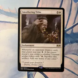 Wizards of the Coast Smothering Tithe Ravnica Allegiance #022 Rare Regular White - Image 1