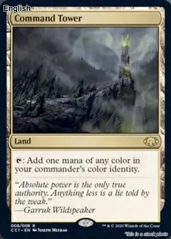 Command Tower EN [CC1 - 8] - NM TCG MTG - Image 1
