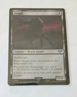 Nazgul - MTG Universes Beyond: the Lord of the Rings: Middle-Earth U 0338 - Image 1