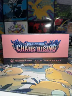 Pokemon TCG Chaos Rising Elite Pokemon Center Exclusive ETB - Sealed - Image 5