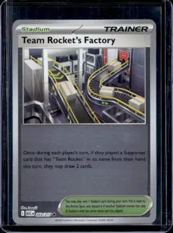 2026 Pokemon Ascended Heroes Team Rocket's Factory Reverse Uncommon #203/217 - Image 1