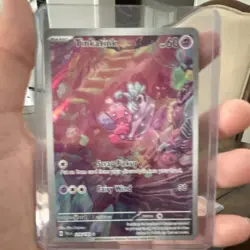 Pokemon TCG Tinkatink 216/193 Paldea Evolved Illustration Rare Full Art Holo - Image 1