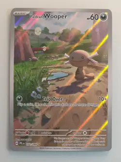 Paldean Wooper 2025 Pokemon Phantasmal Flames #102/094 Illustration Rare 102/094 - Image 1