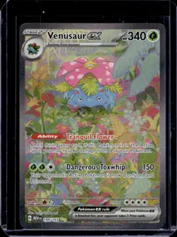 2023 Pokemon SV 151 Venusaur ex Special Illustration Rare #198/165 - Image 1
