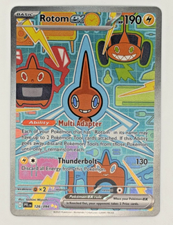 ROTOM EX 126/094 SPECIAL ILLUSTRATION RARE PHANTASMAL FLAMES POKEMON - Image 1