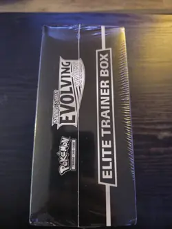 Pokemon Evolving Skies ETB Sealed, Slice In Plastic Wrap - Image 3