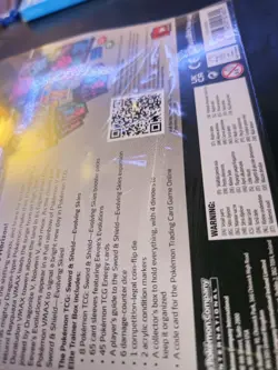 Pokemon Evolving Skies ETB Sealed, Slice In Plastic Wrap - Image 4