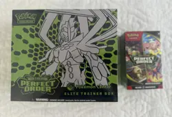 Pokemon Center Perfect Order Elite Trainer Box ETB & Booster Bundle - Sealed - Image 1